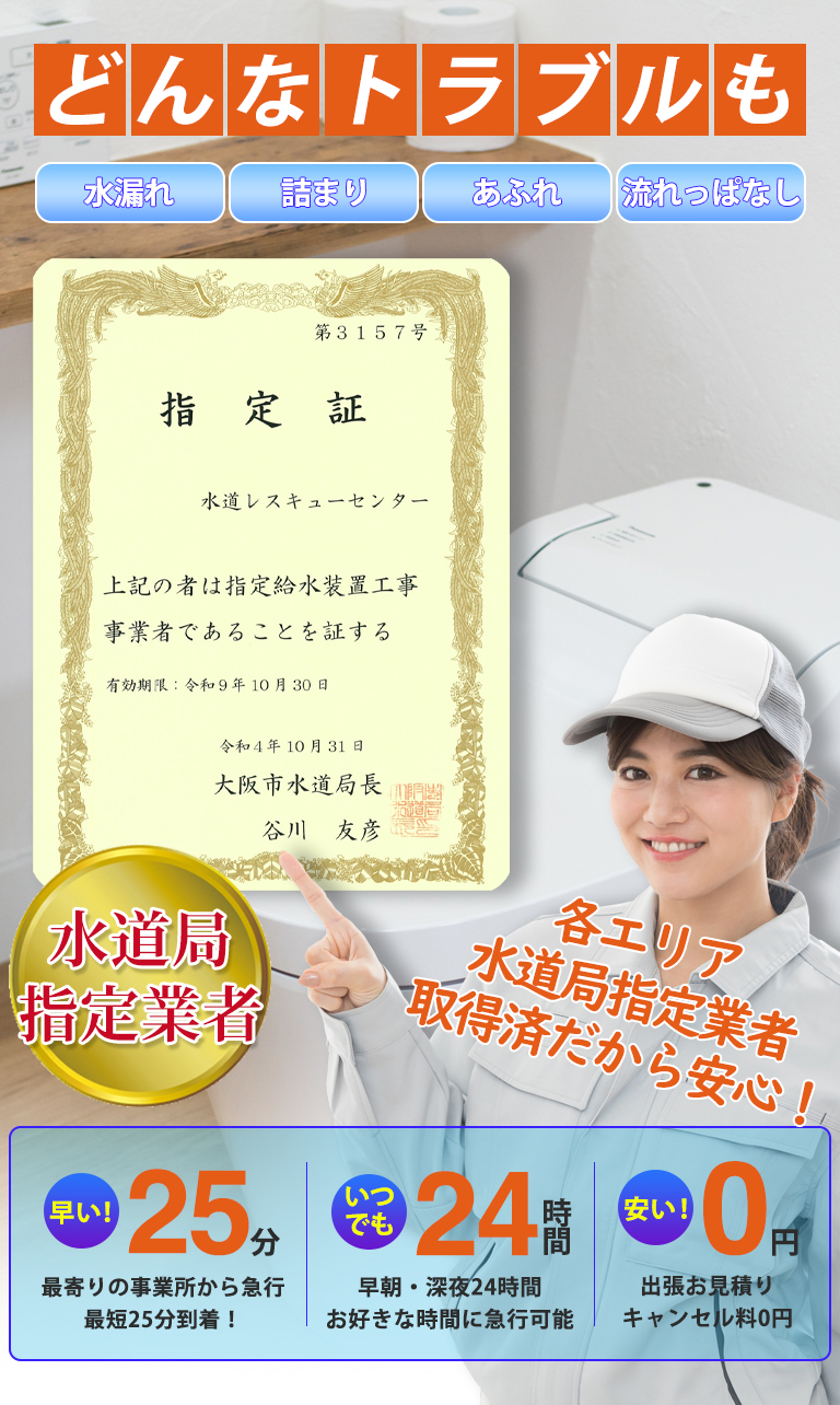水道救急センター磁石 トイレつまり,水漏れ修理は水道レスキューセンター