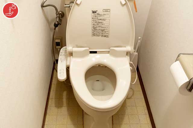 トイレ水漏れ調整作業事例-富田林市向陽台