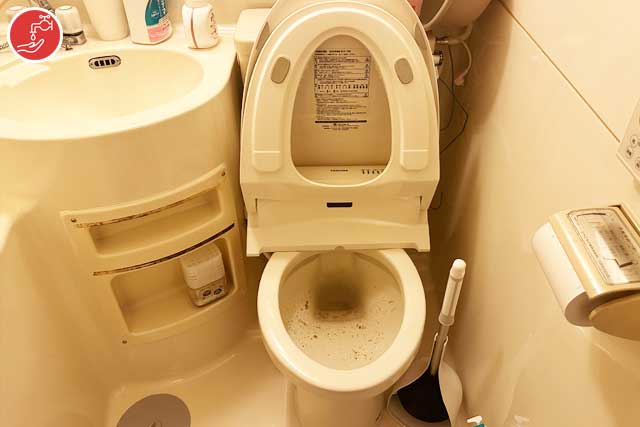 トイレつまりローポンプ作業事例-堺市南区原山台